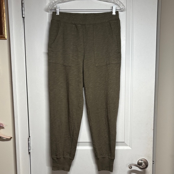 Wilt 100% Cotton Joggers in Olive, S - Picture 2 of 7